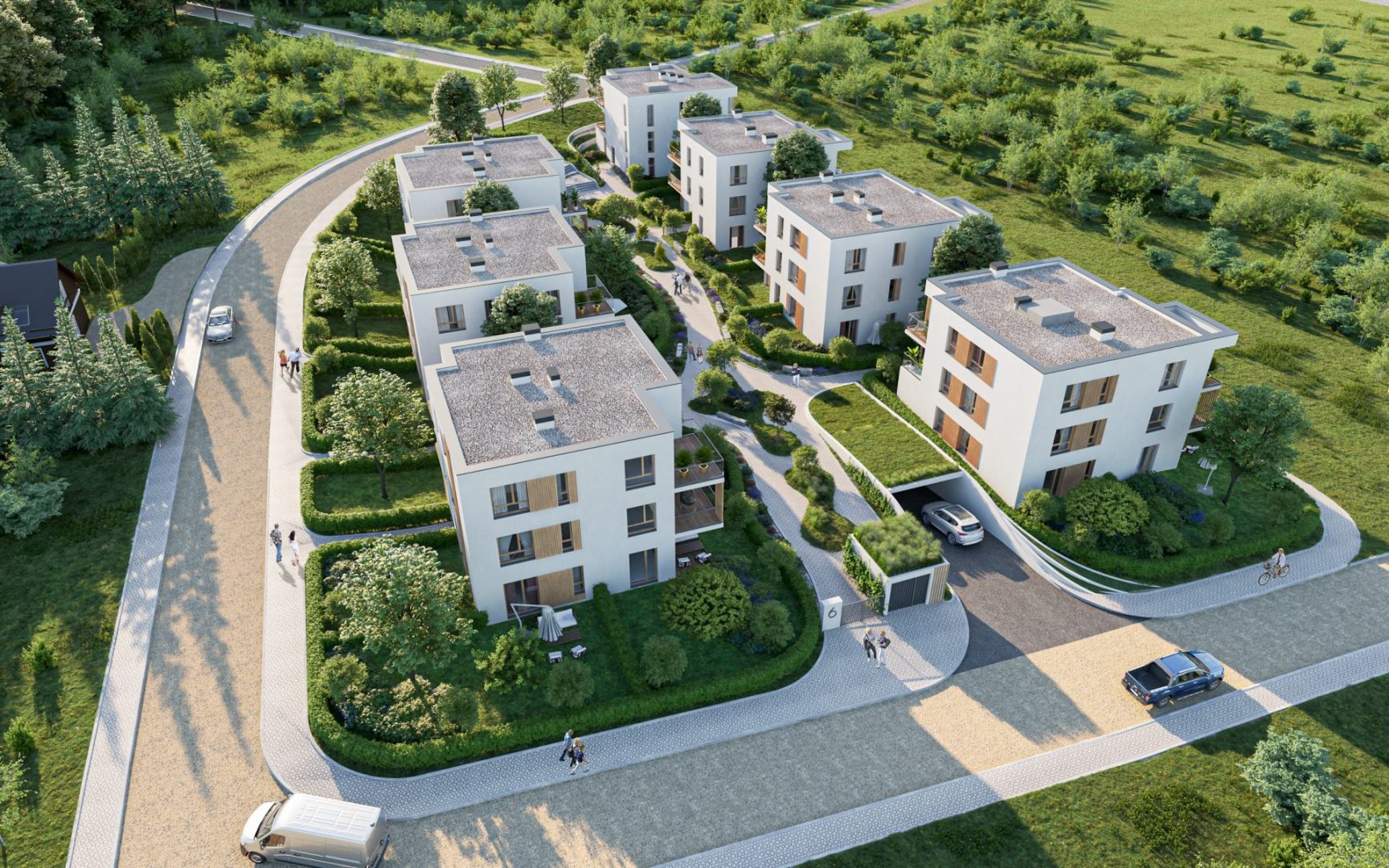 Osiedle w Wielkim Kacku